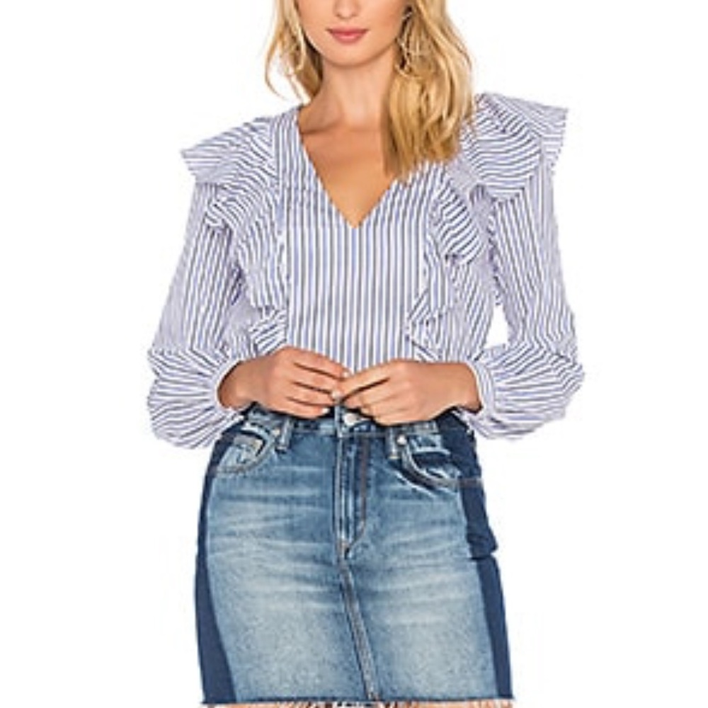 Lovers+Friends stripe blouse